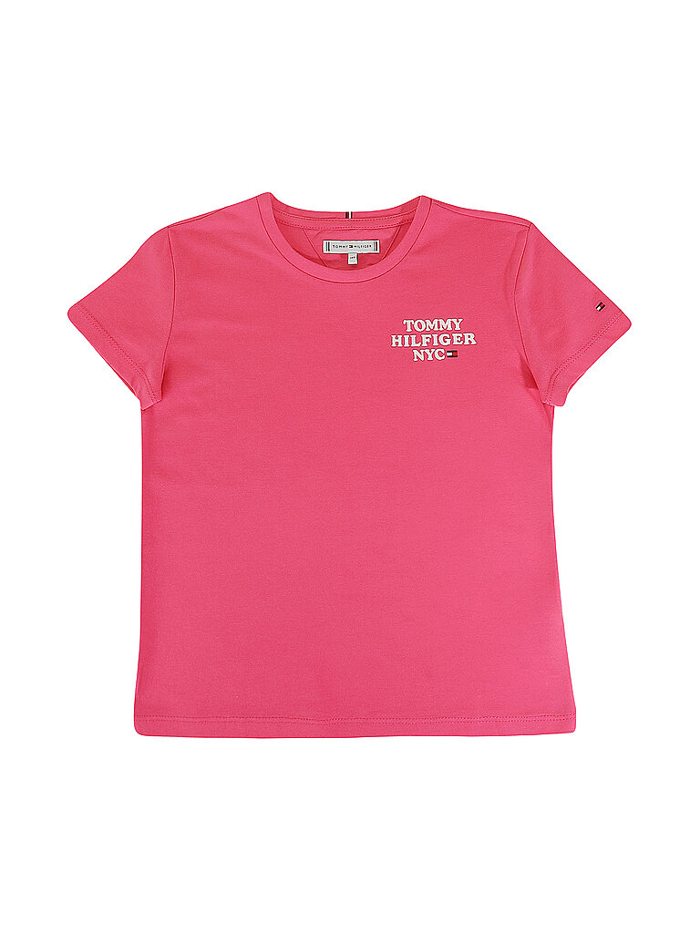 TOMMY HILFIGER Mädchen T-Shirt pink | 152